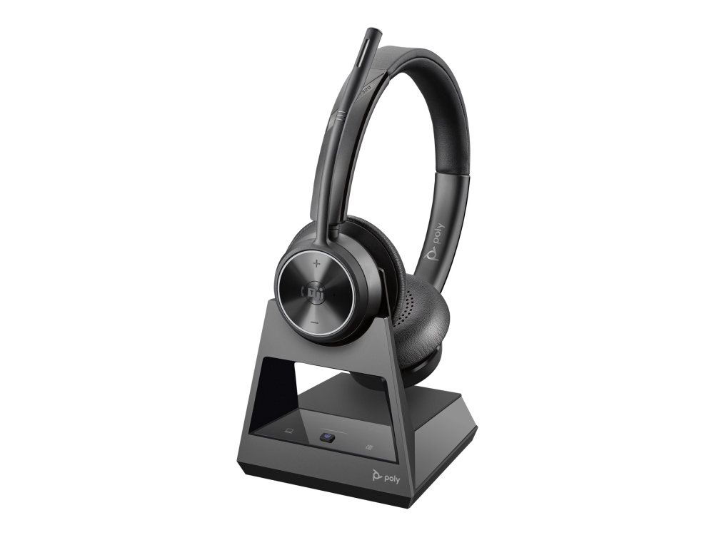Poly Savi 7320 Headset Dect Trådlös Certifierad För Microsoft Teams