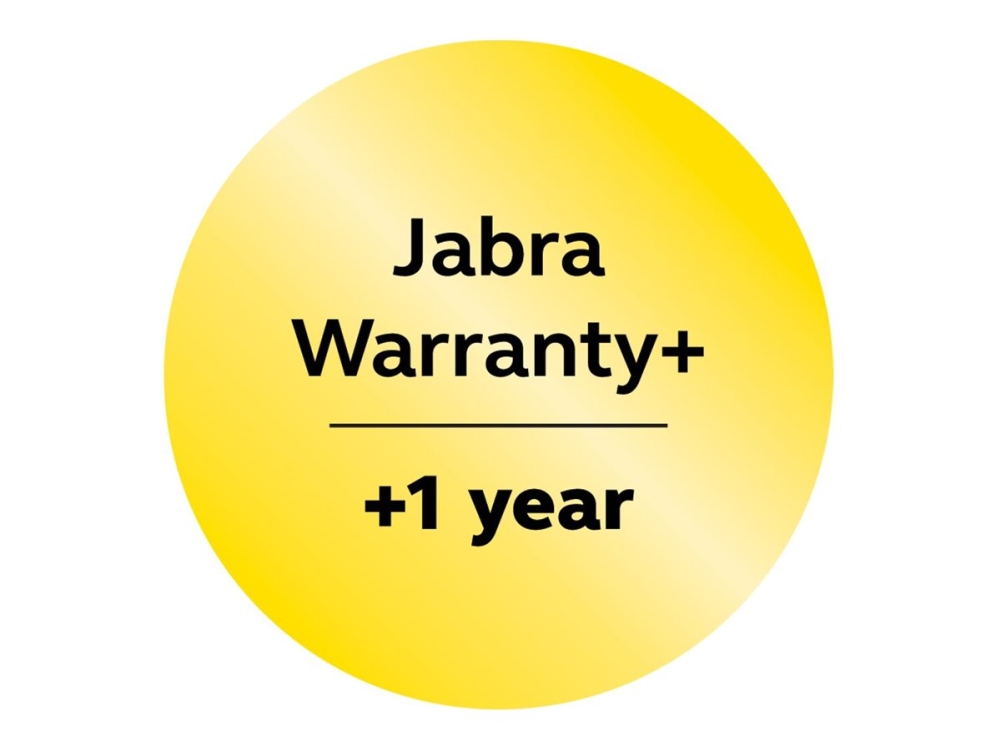 Jabra Warranty+ - Utökat serviceavtal - utökad garanti - 1 år (från ursprungligt inköpsdatum av utrustningen) - för PanaCast 50 | Datortillbehör - Service - förpackningar | GameStuff