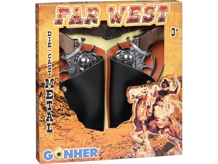 GONHER 148/0 DOUBLE MET.COWBOY REVOLVER 101/0