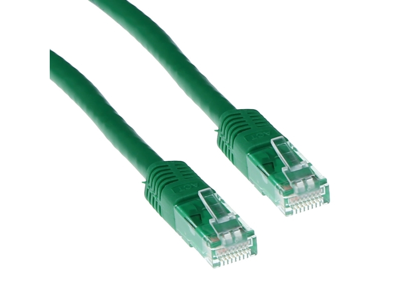 Act - Patchkabel - Rj-45 (Han) Til Rj-45 (Han) - 1.5 M - Utp - Cat 5E - Grøn, Ral 6016