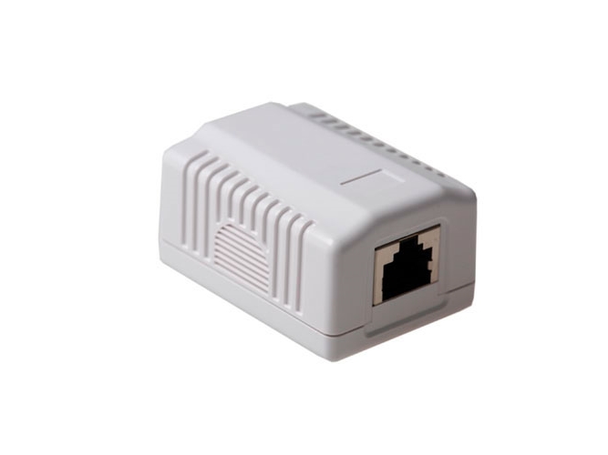 Act Surface Mounted Box Shielded 1 Ports Cat6. Type: Cat6 Wall Mountbox C6 1P Shielded (Fa6005)