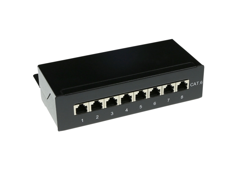 Act Surface Mounted Box Shielded 8 Ports Cat6. Type: Cat6 Mountbox C6 8 Prt Shielded (Fa6001)