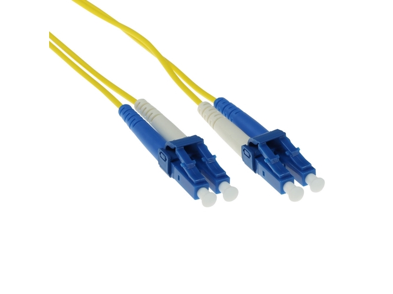 Act 0.5 Meter Lszh Singlemode 9/125 Os2 Fiber Patch Cable Duplex With Lc Connectors. (Rl9900)