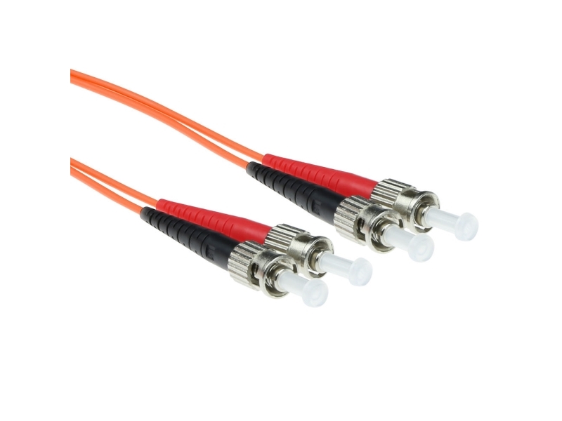 Act Fiber Patch Cord 3 M Lszh Multimode 62,5/125 Om1 Duplex Med St-Stik (Rl1003)