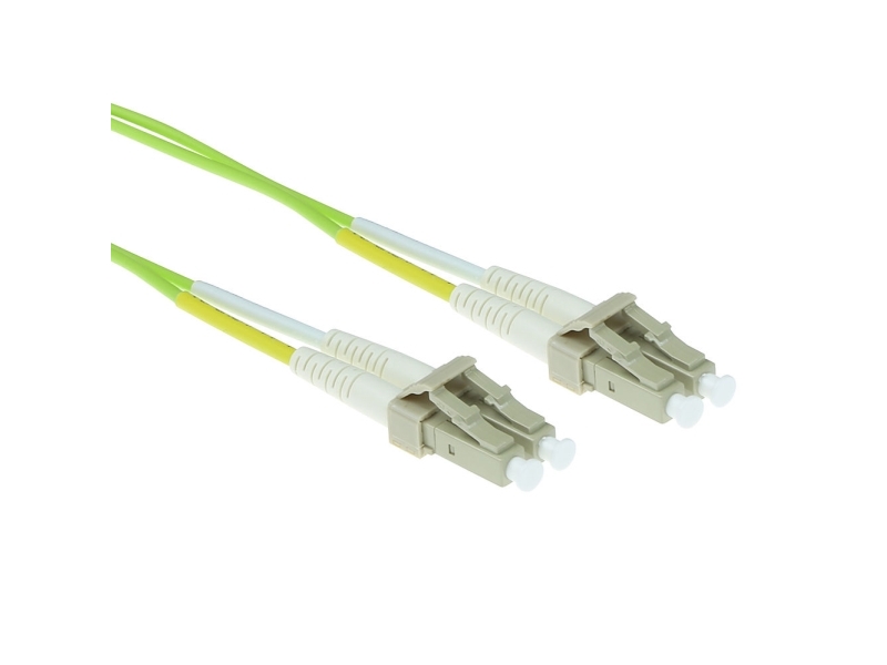 Act 3 Meter Lszh Multimode 50/125 Om5 Fiber Patch Cable Duplex With Lc Connectors