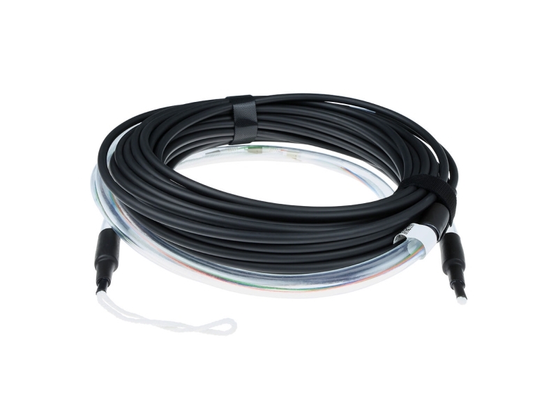 40 Meter Multimode 50/125 Om4 Indoor-/Outdoor-Kabel 4 Adern Mit Lc-Steckern