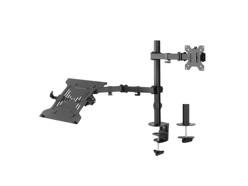 ACT Single monitor arm with laptop arm