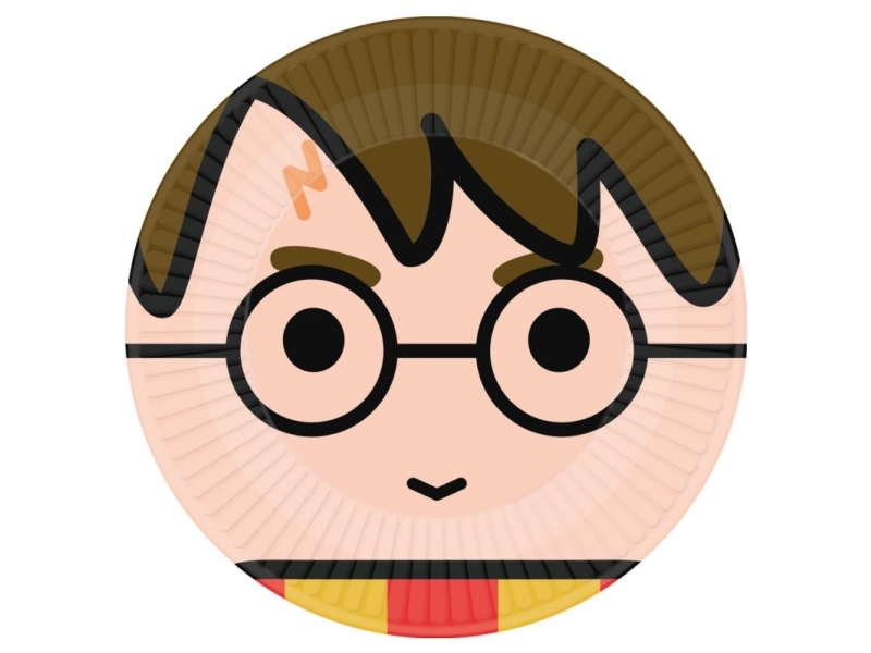 Harry Potter Paptallerkner, 23 Cm