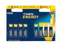 Varta Bv-Energy 8 Aaa, Einwegbatterie, Aaa, Alkali, 8 Stück(E), Blau, Gelb, Zylindrische