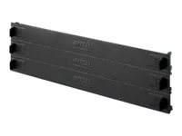 Rittal Dk - Stativsløringspanel - Ral 9005 - 3U - 19" (Pakke Med 3)