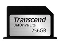 Transcend Jetdrive Lite 330, 256 Gb, 95 Mb/S, 55 Mb/S, Staubresistent, Schockresistent, Wasserfest, Schwarz, Silber
