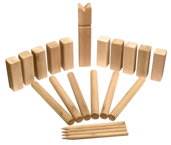 Home It Spiel „Kongespil/Kubb“, Holz