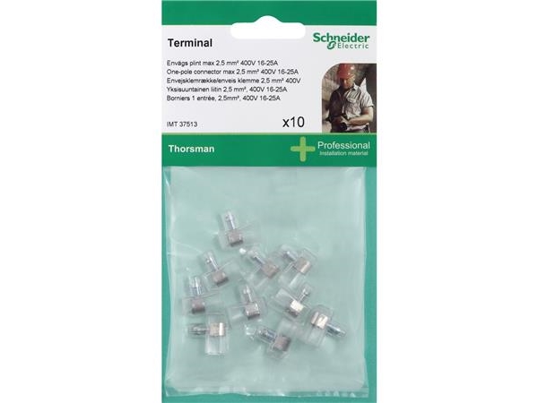SCHNEIDER ELECTRIC Thorsman skarvmuff 2,5 mm² -10 st. | EL Artiklar - Andra EL - Samlare dosor och församlingar | GameStuff