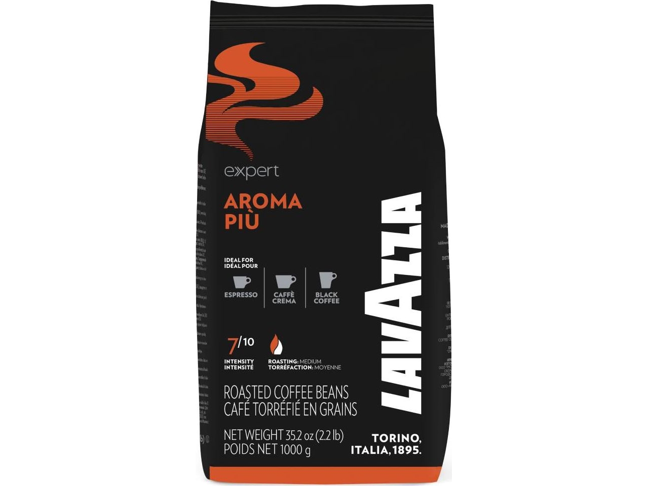 Lavazza Expert Plus Aroma Piu 1 Kg Bohnenkaffee