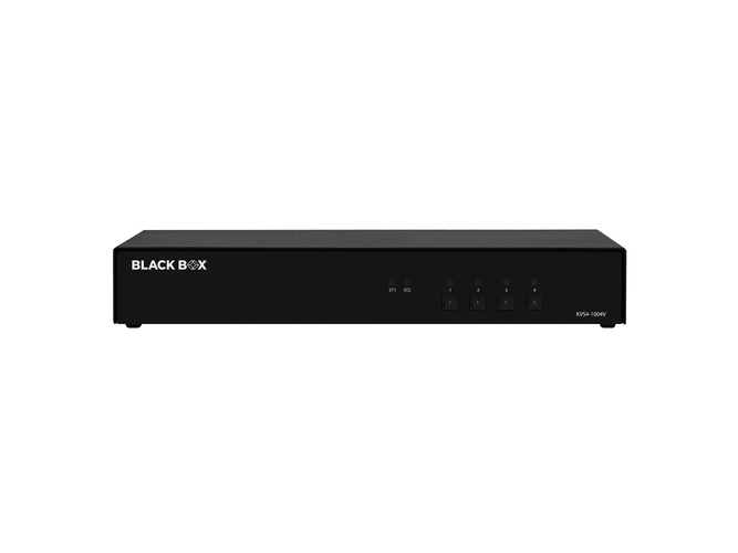 Black Box Kvs4-1004V, 3840 X 2160 Pixel, 4K Ultra Hd, Sort