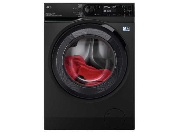 Aeg Lwr73166oe, Frontlader, Freistehend, Schwarz, Links, Schwarz, Schwarz