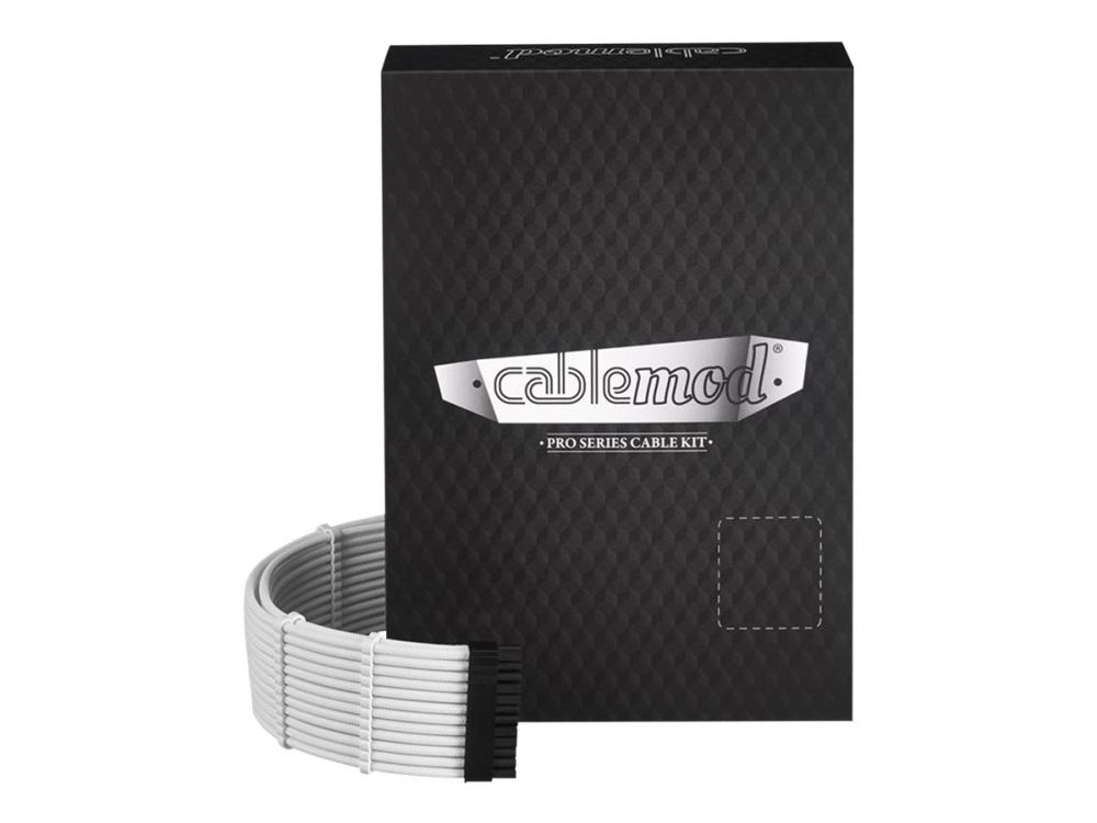 Cablemod Pro Series Modmesh C-Series Rmi & Rmx Cable Kit - Strømkabelpakke - Formet - Hvid