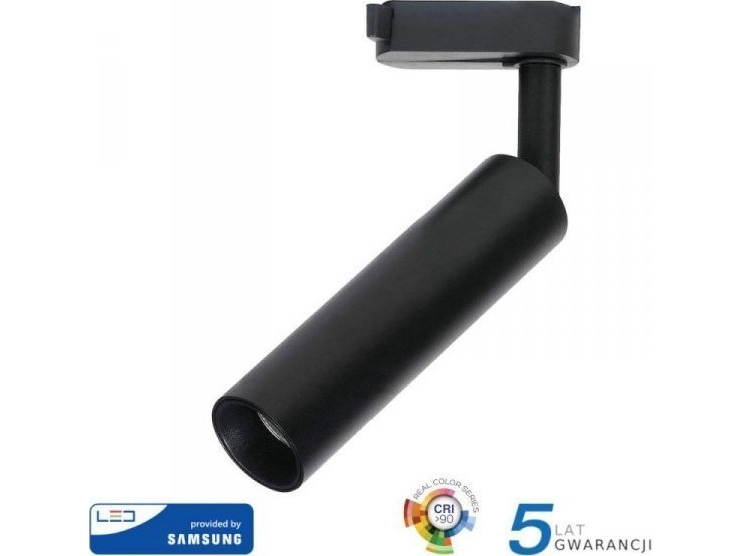 V Tac 20w Led V Tac Strömskenor Samsung Chip Cri90 Svart Vt 420 5000k 1600lm 5 Års Garanti