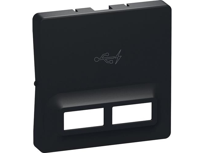 Fuga Afdækning Til 2 X Usb Lader, 1 Modul, Koksgrå