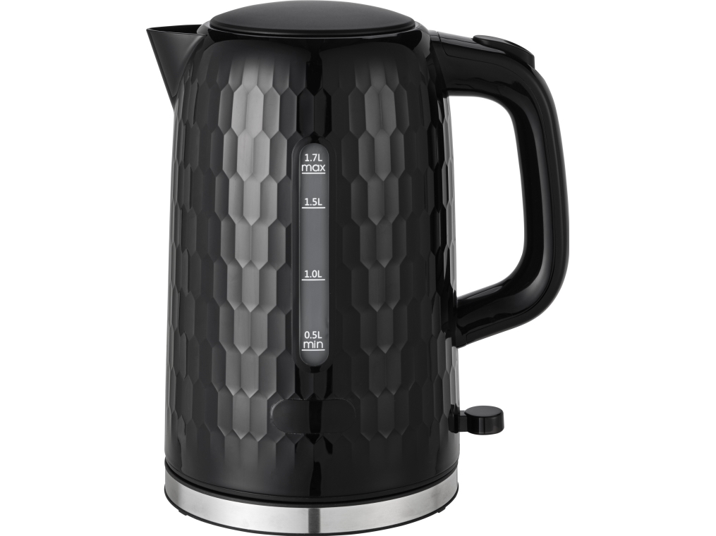 Ströme Frühstücksset Wasserkocher, Schwarz