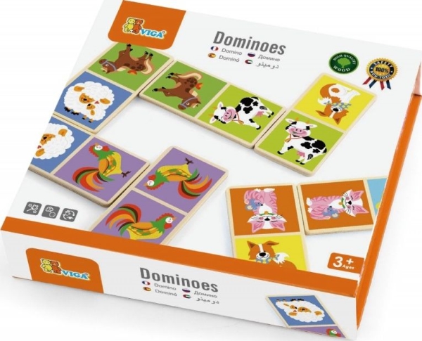 Domino Aus Holz ,,Viga Toys&Quot