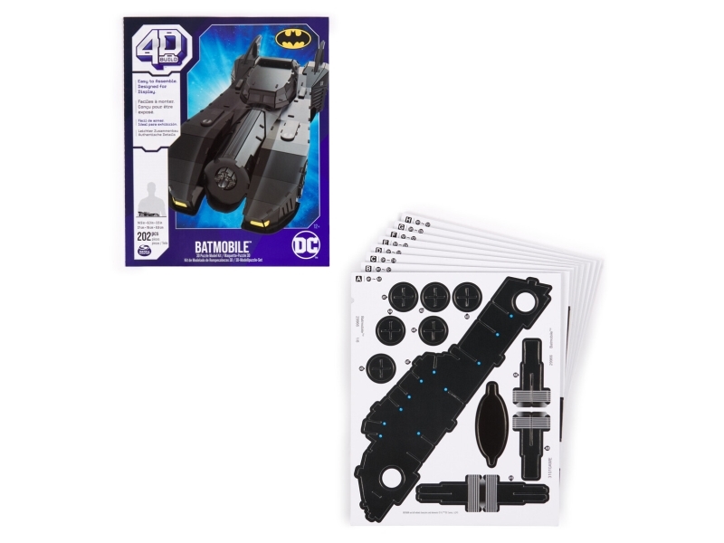 4D Puzzles Retro Batmobile