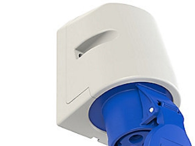 Wandsteckdose Cee 3P 16A 230V H6 Ip44 Blau