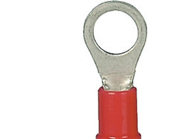 Ringkabelsko 0,5-1,5Q Rød M5 - - (100 stk.) | EL Artiklar - Kablar och ledningar - Kabelsko och ärmar | GameStuff