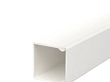 OBO WDK 40040 kabelkanal - 2000x40x40 mm, Hvid RAL 9016, 36 m - (2 meter)