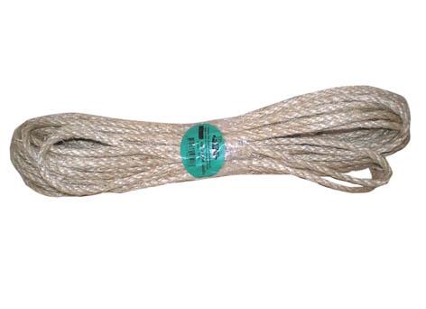Tvundet sisalreb 6 mm 20 m