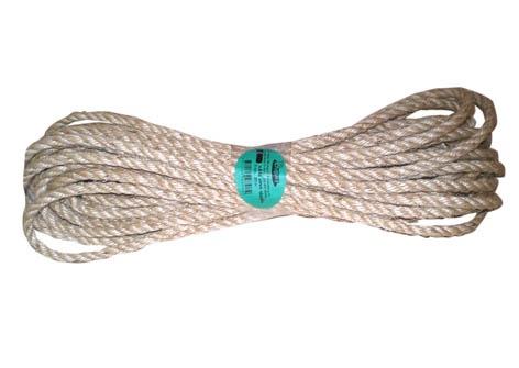 Tvistet sisal-snor 8 mm 20 m