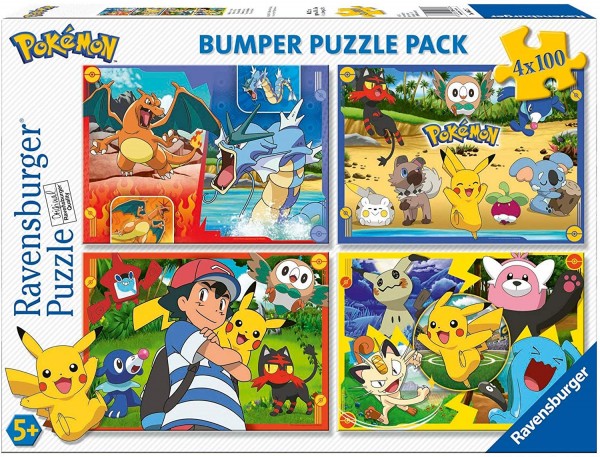 Ravensburger Pokémon 100 Styck Tecknade Serier