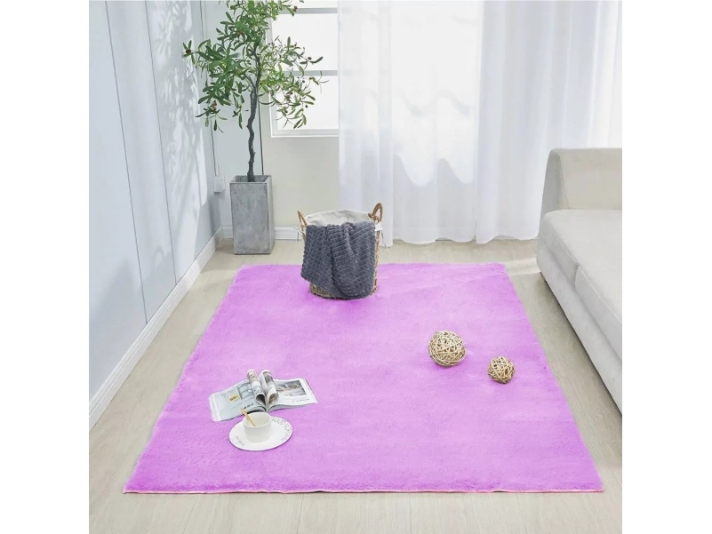 Billede af Strado Living Room Tæppe Rabbit Strado 100X150 Lavender (Violet) Universal