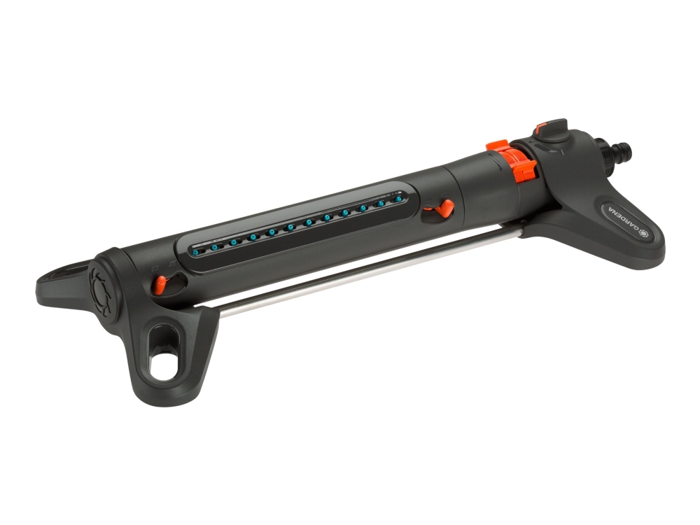 Gardena Aquazoom S, Schwingender Wassersprinkler, 150 M², Schwarz