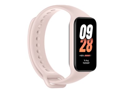 Xiaomi Smart Band 8 Active - Aktivitetssporer Med Bånd - Tpu - Pink - Håndledsstørrelse: 135-215 Mm - Display 1.47" - Bluetooth - 14.9 G