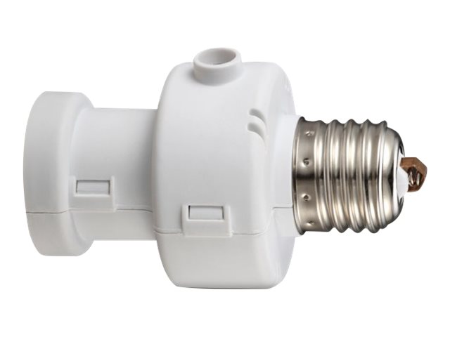 Maclean Mce21w Lampenfassung Mit Lichtsensor E27 100W Weiß