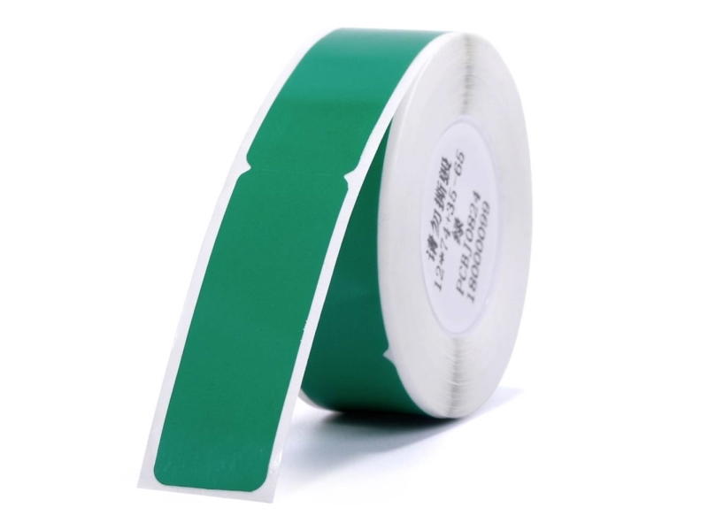 Niimbot Etiketter (Rulle) 72 X 12.5 Mm Grøn 60 Stk A2k18638901 Kabel-Etiketter