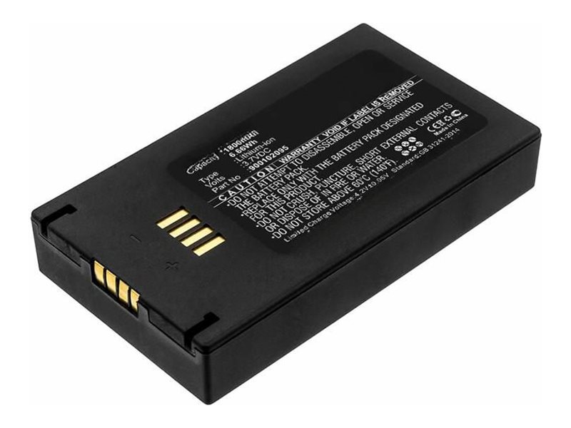 Coreparts Mbxmc-Ba023, Lithium-Ion (Li-Ion), 3,7 V, 6,66 Wh, 37 Mm, 11,7 Mm, 64,9 Mm