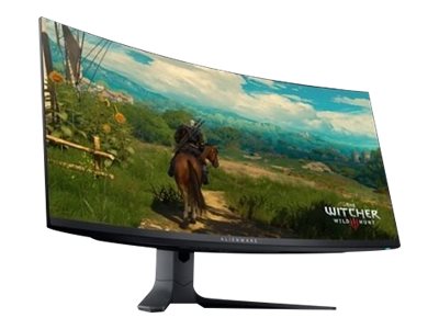 Alienware 34 Gaming-Monitor Aw3423dwf - Oled-Monitor - Gaming - Gebogen - 34,18" - 3440 X 1440 Uwqhd @ 165 Hz - 1000 Cd/M² - 1000000:1 - Displayhdr 4