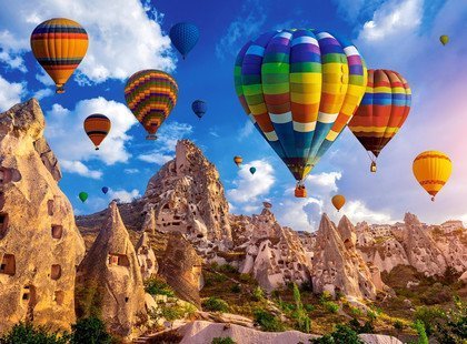 Castorland Puzzle 2000 Teile Bunte Ballons Kappadokien