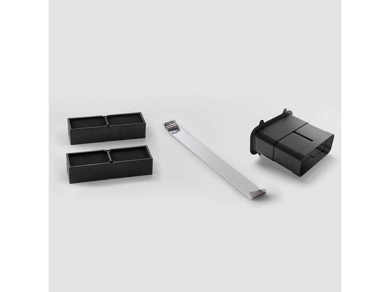 Elica KIT0180522, Emhætte, filter, Sort, 13,7 cm, 22,3 cm, Bagside, Elica
