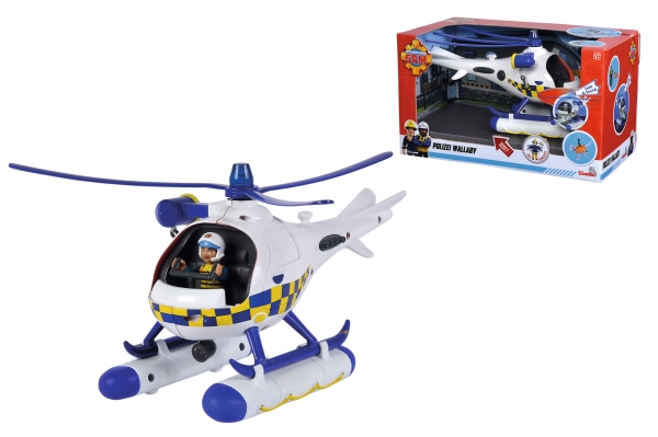 Simba Fireman Sam Polizeihubschrauber