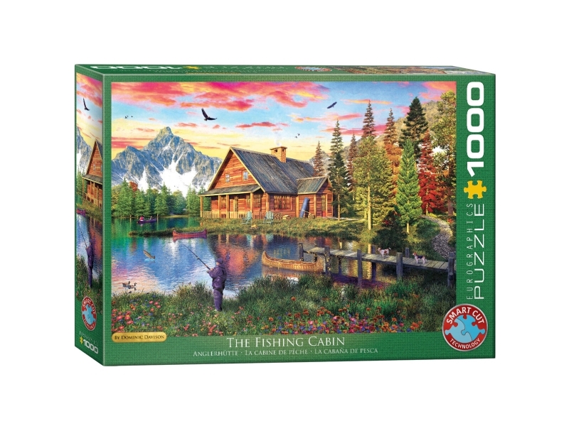 Puslespil 1000 Fishing House 6000-5376