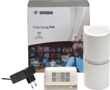 Foto-Gong Pir, Kompletter Satz, 230 V Ac