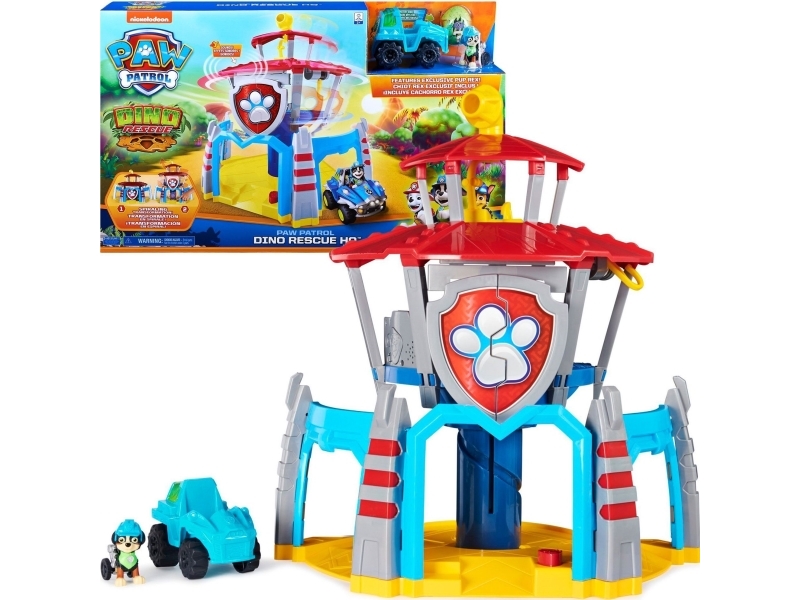 PAW Patrol PAW PYS Dino Rescue HQ INTL GML, Bil, 3 År, LR44, Flerfarvet