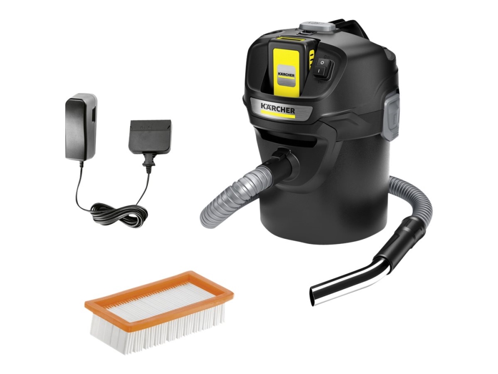 Kärcher AD 2, Kuiva, Musta, Painikkeet, 14 L, 1,2 m, 230 W