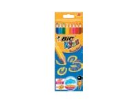 Farveblyanter, BIC Kids Supersoft, jumbo, pakke a 8 stk