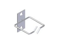 Triton Cable Management Ring Type D2 40X40mm, Silber
