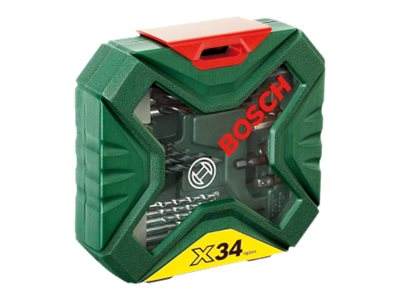 Bosch Bor Og Bitssæt X-Line 34 Dele