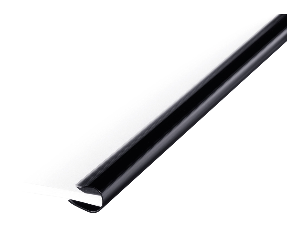 DURABLE - Glideringbind - for A4 (210 x 297 mm) - kapacitet: 80 ark - sort (pakke med 25)